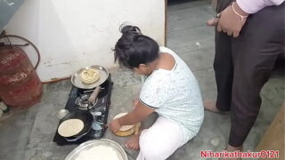 Dehati village milf maid fucking by owner in the kitchen