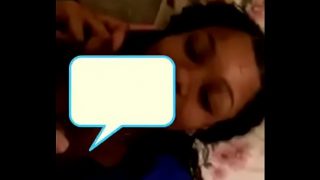 Girl sucks dick while on with bf