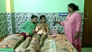 Indian Bihari aunty fucked by nephew on honeymoon sex mms