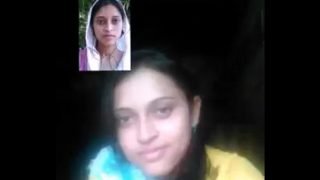 Indian Hot College Teen Girl On Video Call With Lover at bedroom – Wowmoyback